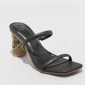 Women's Cass Square Toe Heels - A New Day